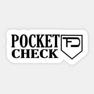 EDC POCKET CHECK Sticker